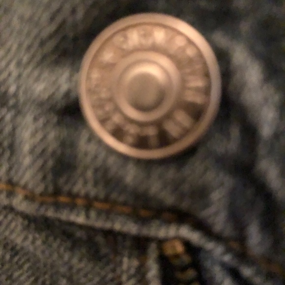 Signature Levi’s Straus -straight leg- 34 by 30 denim jeans, used - Picture 4 of 8